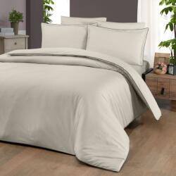 La Romano® Lenjerie pat de lux premium satin La Romano, Lucca Bej (Wind) Lenjerie de pat