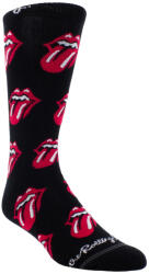 Perri´s Socks șosete THE ROLLING STONES - ALLOVER RED TONGUES - BLACK - PERRI´S SOCKS - RSC301-001