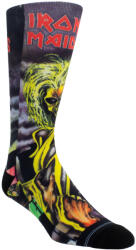 Perri´s Socks șosete IRON MAIDEN - DYE SUBLIMATION CREW - BLACK - PERRI´S SOCKS - IMA301-001