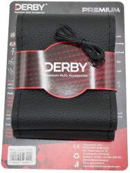 DERBY Husa volan neagra cu ac si ata 80 g, cusatura neagra DERBY (13294055)