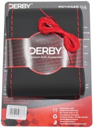 DERBY Husa volan neagra cu ac si ata 160 gr, cusatura rosie DERBY (13294052)