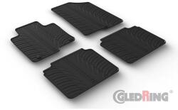 Gledring Set 4 covorase cauciuc dedicate KIA Optima SW/sedan + PHEV 05.2017- (13294924)
