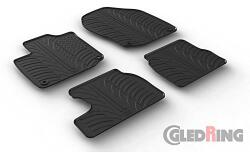 Gledring Covorase cauciuc Honda Civic 2012-04.2017; 5 usi - doar pentru motorizari Diesel, Gledring , 4 buc (13294783)