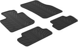 Gledring Covorase cauciuc Mini Cooper / One F56 2014- 3 Usi , manual, culoare Negru, presuri Gledring, 4 buc (13294834)