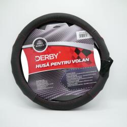 DERBY Husa volan piele naturala DERBY Rosu (37-39 cm) (13095058)