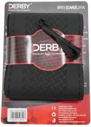 DERBY Husa volan neagra cu ac si ata 110 gr, cusatura neagra DERBY (13294058)
