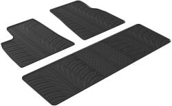 Gledring Covorase cauciuc Tesla Model S 2014- culoare Negru, presuri Gledring, 4 buc (13294932)