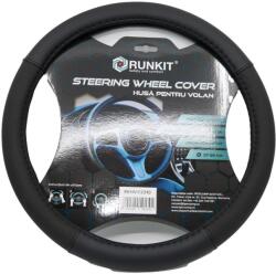 RUNKIT Husa volan piele sintetica Negru (37-39 CM) (13033443)