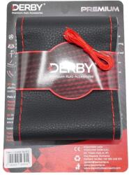 DERBY Husa volan neagra cu ac si ata 80 g, cusatura rosie DERBY (13294056)