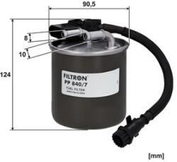 FILTRON filtru combustibil FILTRON PP 840/7 (PP 840/7) - automobilus