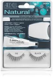 Ardell Natural изкуствени мигли с лепило 110 Black 4 бр