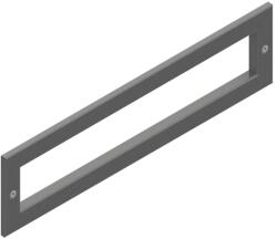 Astral Pool NORM extra széles szájú szkimmer rozsdamentes acél keret (74101)