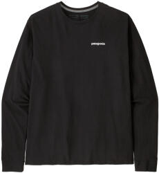Patagonia P-6 Logo Responsibili Tee LS férfi póló S / fekete