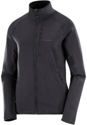 Salomon Essential Lightwarm FZ W női pulóver XL / fekete