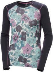 Helly Hansen W Lifa Merino Midw Gra Crew női funkcionális felső M / rózsaszín/lila