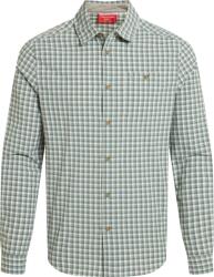Craghoppers NosiLife Nuoro Check Long Sleeved Shirt ing XXL / világoszöld