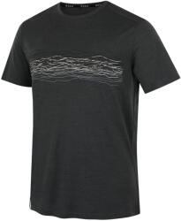 MOOA Merino Lyolite Waves 150 Short férfi póló M / fekete