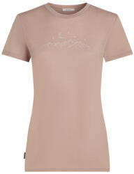 Icebreaker Women Merino 150 Tech Lite SS Tee Sparkling Stars női póló S / rózsaszín