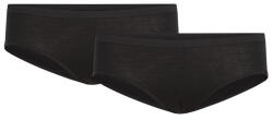 Icebreaker Women Merino 150 Siren Hipkini 2 Pack női alsó S / fekete