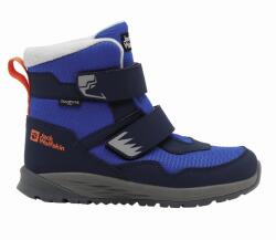 Jack Wolfskin Polar Bear-B Texapore Mid Vc K gyerek téli cipő Cipőméret (EU): 37 / kék/fekete