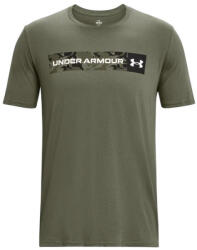 Under Armour Camo Chest Stripe SS férfi póló XL / zöld