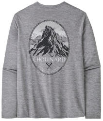 Patagonia M's L/S Cap Cool Daily Graphic Shirt - Lands férfi póló M / szürke