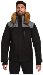 Kilpi Alpha-M férfi téli kabát műszőrmés béléssel L / fekete
