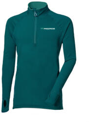 PROGRESS Torez Zip Merino férfi funkcionális pulóver L / zöld