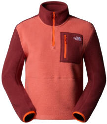 The North Face W Yumiori 1/4 Zip női pulóver L / narancs/burgundi vörös