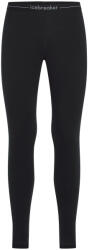 Icebreaker M Mer Core Heavyweight Leggings férfi funkcionális aláöltözet L / fekete