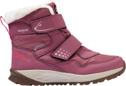 Jack Wolfskin Polar Bear-G Texapore Mid Vc K gyerek téli cipő Cipőméret (EU): 35 / rózsaszín