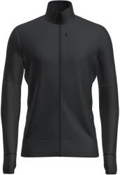 icebreaker M Mer 260 Quantum IV LS Zip férfi funkcionális pulóver L / fekete