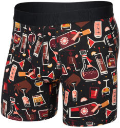 Saxx Droptemp Cooling Cotton Boxer Brief Fly boxeralsó M / kevertek