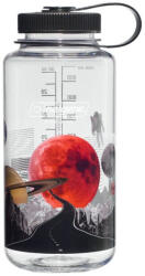 Nalgene Wide Mouth 1l Clear Stained Glass kulacs szürke