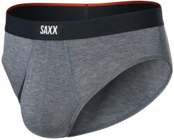 Saxx Vibe Xtra Soft Comfort Brief Fly férfi alsó L / szürke
