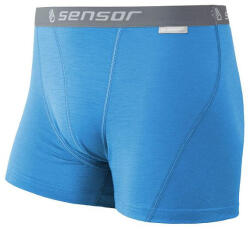 Sensor Merino Wool Active kék boxeralsó S / kék