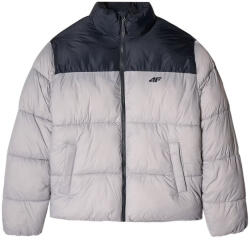 4F Down Jacket M485 férfi télikabát L / szürke/fekete