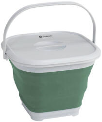 Outwell Collaps Bucket Square összecsukható kosár sötétzöld