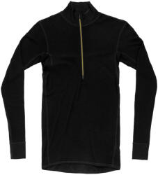 Devold Wool Mesh Man Half Zip Neck férfi funkcionális póló XL / fekete