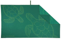 LIFEVENTURE SoftFibre Trek Towel gyorsan száradó törülköző Törülközőe: XXL / sötétzöld