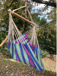 Hamaka Brazilian függő szék kék