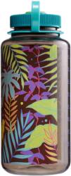 Nalgene Wide Mouth Psychedelic Botanical 1000 ml kulacs zöld/kék