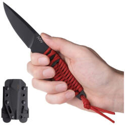 ANV P100 Dlc/Plain edge, Cerakote kés piros