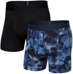 Saxx Droptemp Cooling Cotton Bb Fly 2Pk boxeralsó M / sötétkék