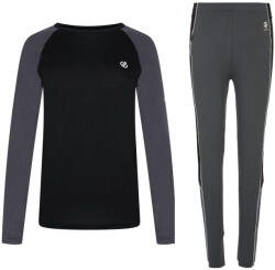 Dare 2b W Exchange IV Baselayer Set női funkcionális ruházat M / fekete/szürke