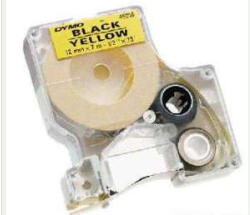 Utángyártott DYMO D1 40918 festékszalag 9mm x 7m sárga-fekete #S0720730 IK (S0720730IK) - smartbyte