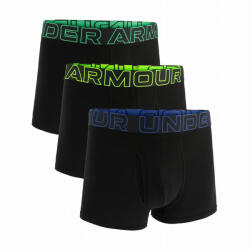 Under Armour M UA Perf Cotton 3in férfi boxer S / fekete/kék