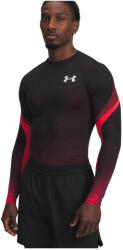 Under Armour Heatgear Sub Crew Ls férfi póló L / piros/fekete