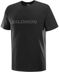 Salomon Logo SS TEE M férfi póló M / fekete