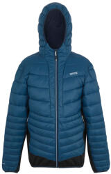 Regatta Hooded Leedre Hybrid férfi dzseki S / kék
